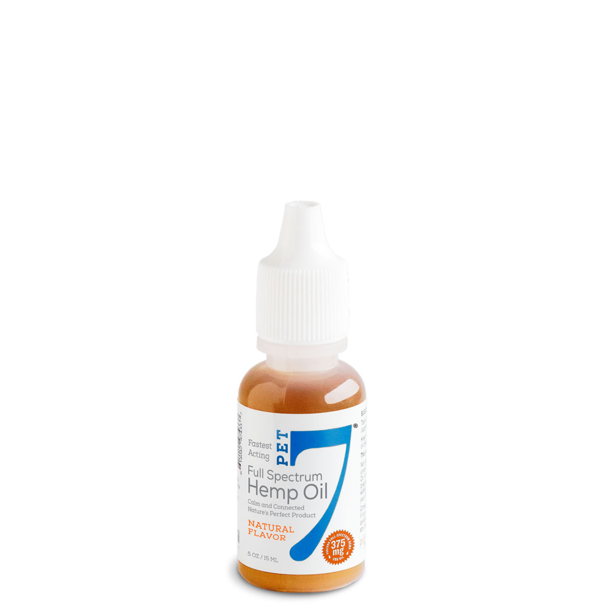 375 mg Pet 7 Hemp CBD Oil Travel Size