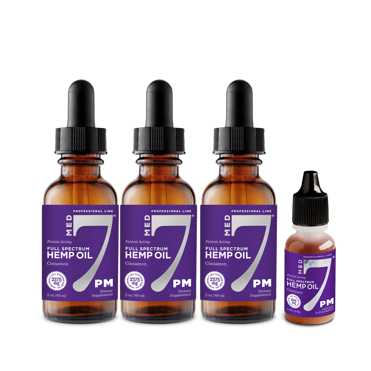 Med 7 PM 3-pack Bundle