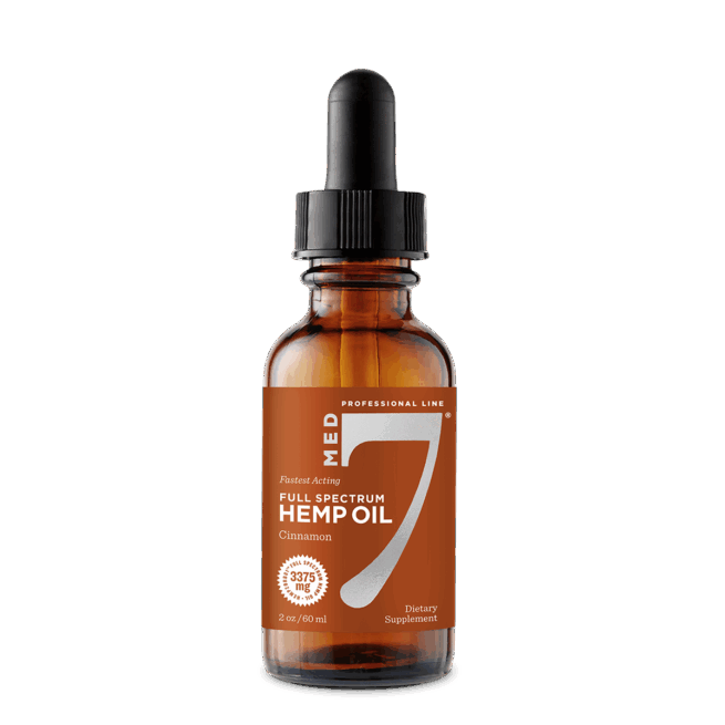 3375 mg Med 7 Hemp CBD Oil